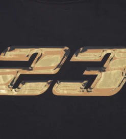 Jordan T-Shirts*T-shirt - Sort m. Guld