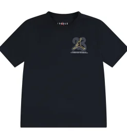 T-Shirts-Jordan T-shirt - Sort m. Guld