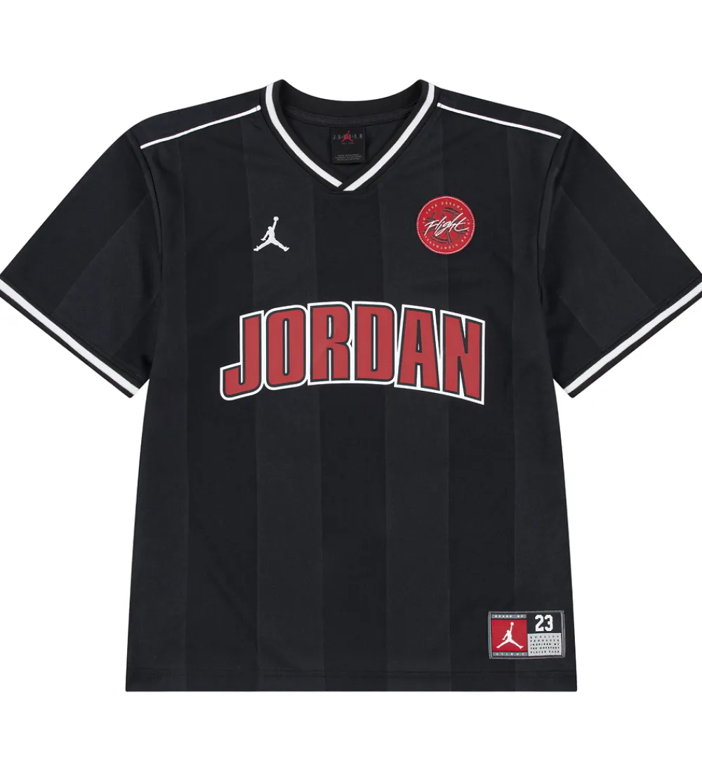 Jordan T-Shirts*T-shirt - Sort m. Rød