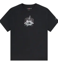T-Shirts-Jordan T-shirt - Sort m. Rosa