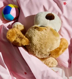Juna Sengetøj*Sengetøj - Daisy - Baby - Pink/Rød