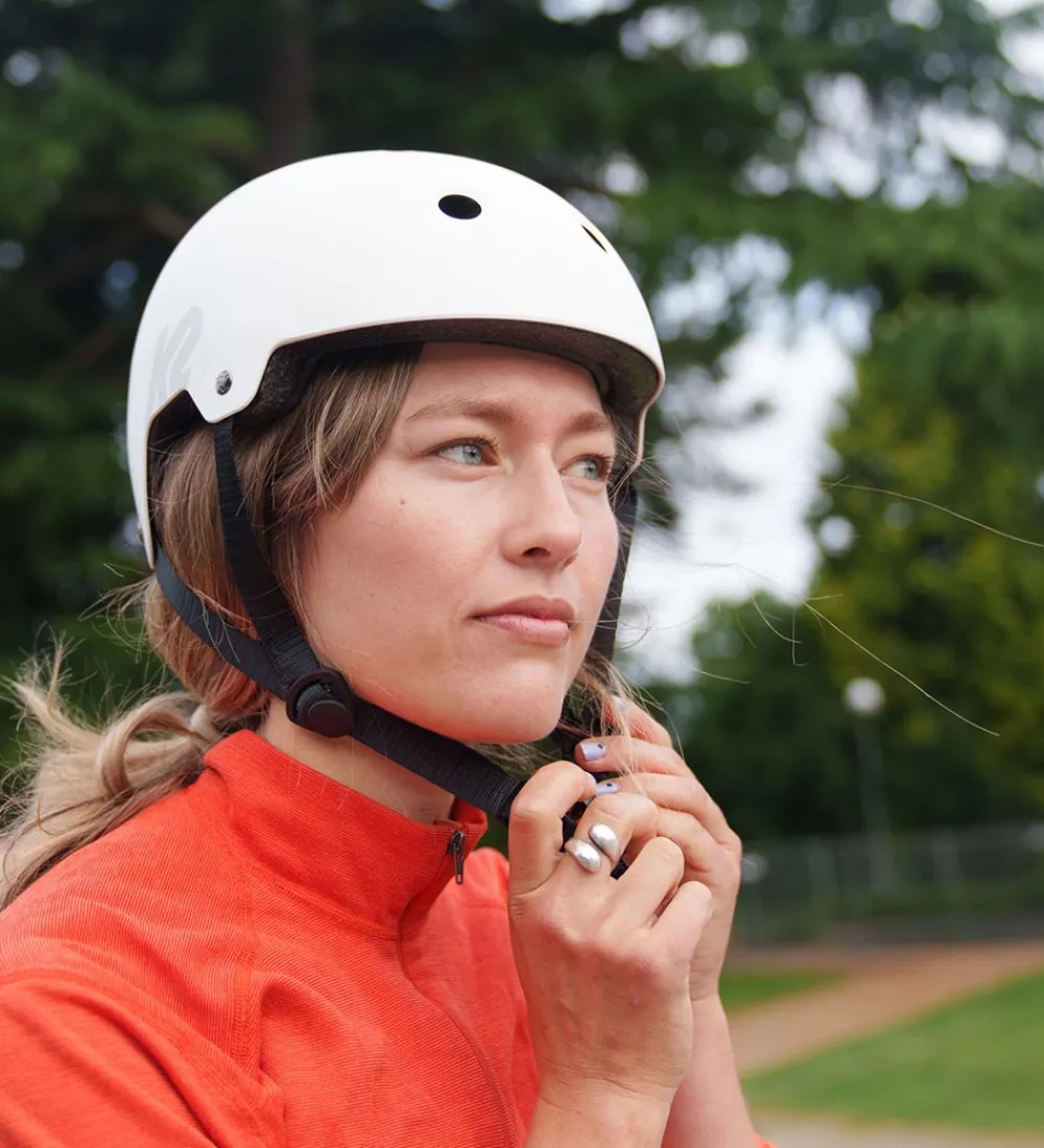 Skaterhjelme|Cykelhjelme-K2 Hjelm - Varsity - Hvid