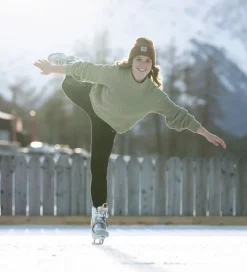 Skøjter-K2 Skøjter - Alexis Ice - Figure Blade - Hvid/Orange
