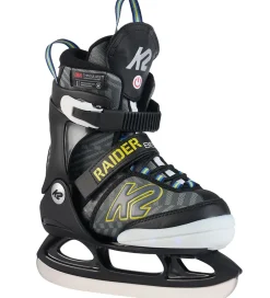 K2 Skøjter*Skøjter m. Lys - Raider Beam Ice - Grå/Sort