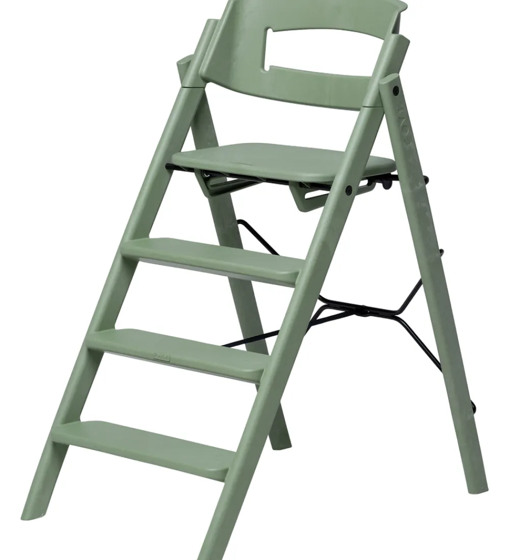 KAOS Højstole|Møbler*Højstol - Klapp - Genanvendt Platik - Mineral Green