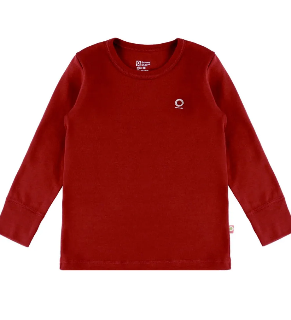 Katvig Bluser|Unisex-Tøj*Bluse - Rød
