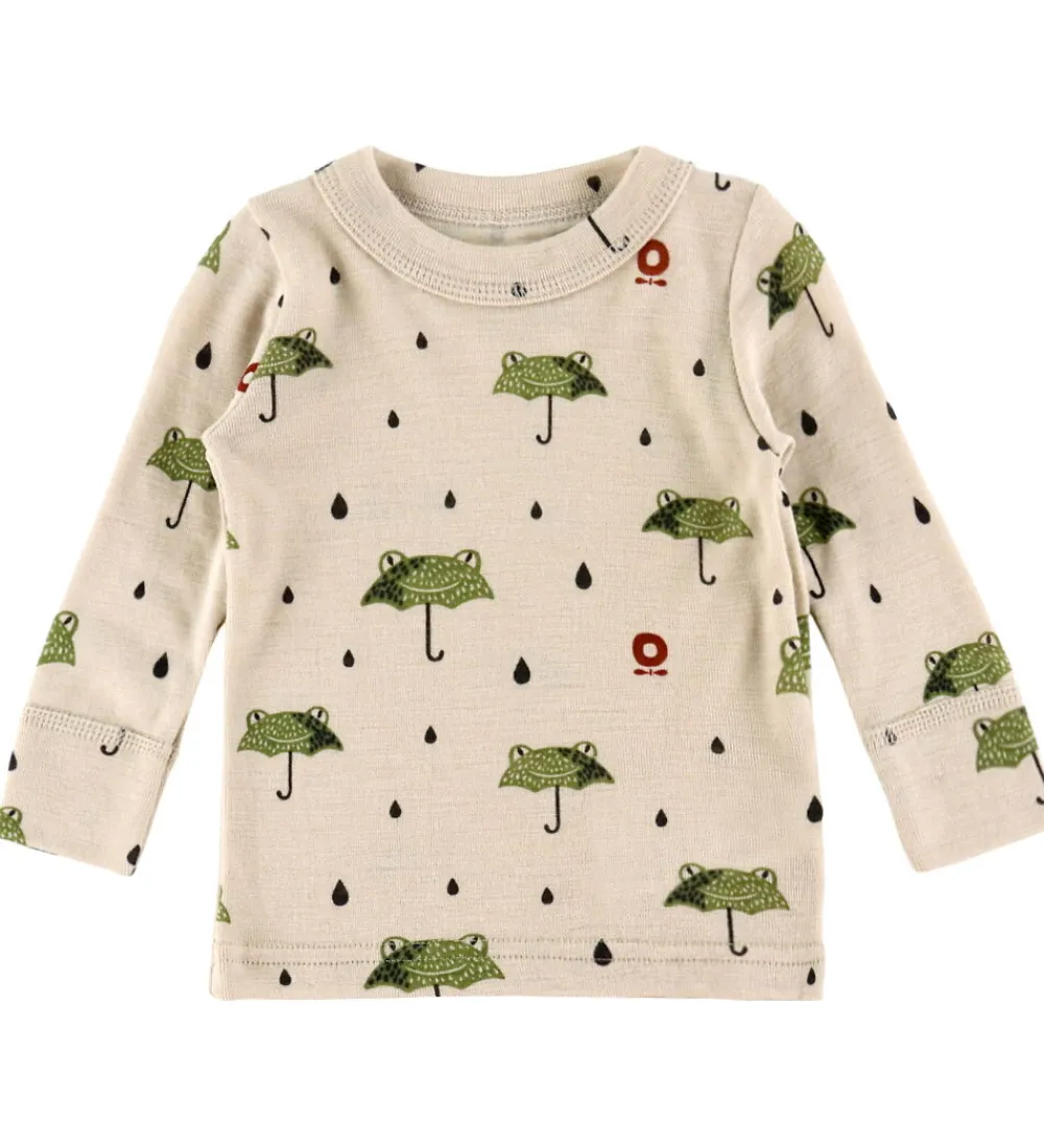 Katvig Bluser|Unisex-Tøj*Bluse - Uld - Grøn