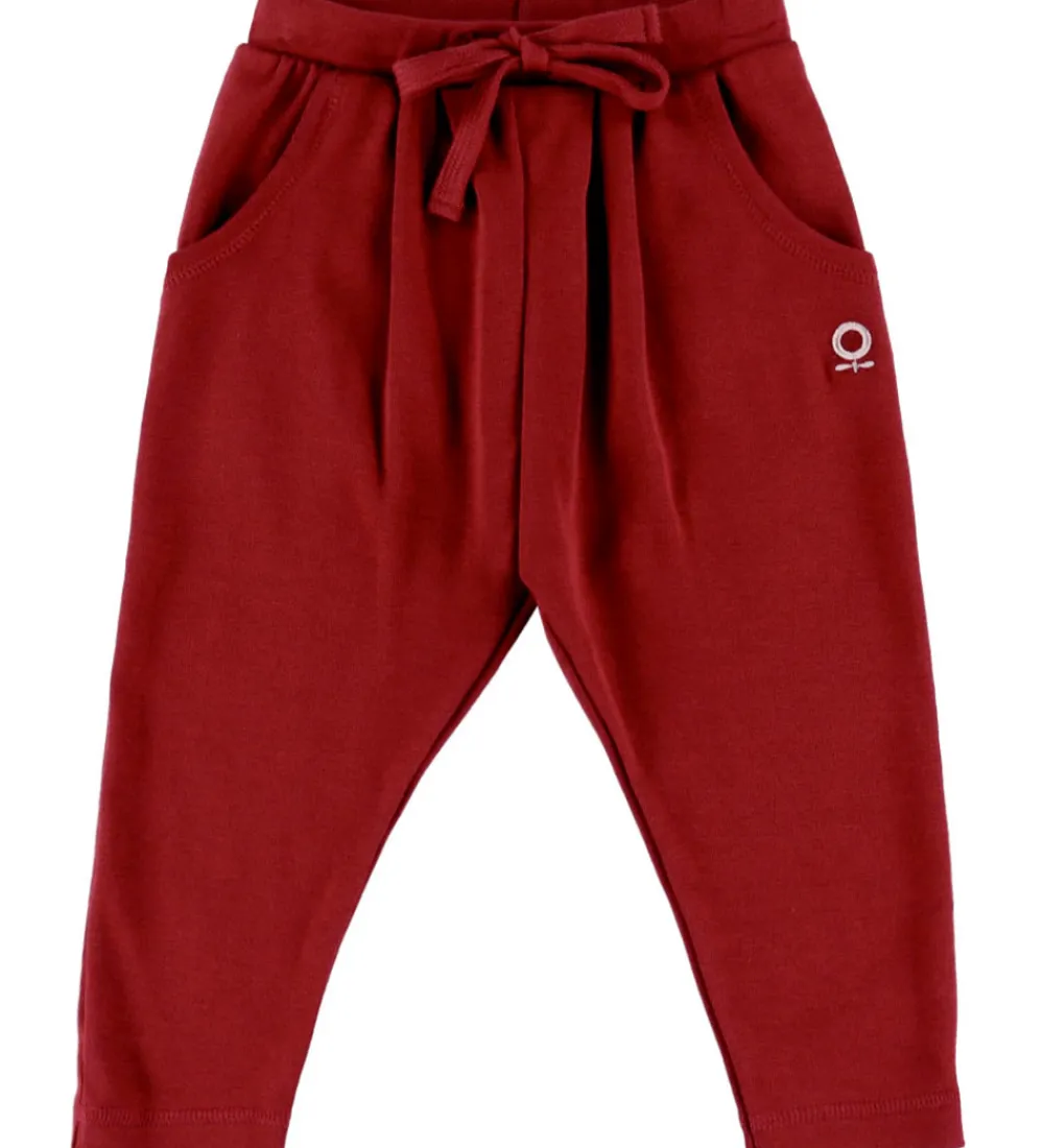 Bukser Og Jeans|Unisex-Tøj-Katvig Bukser - Rød