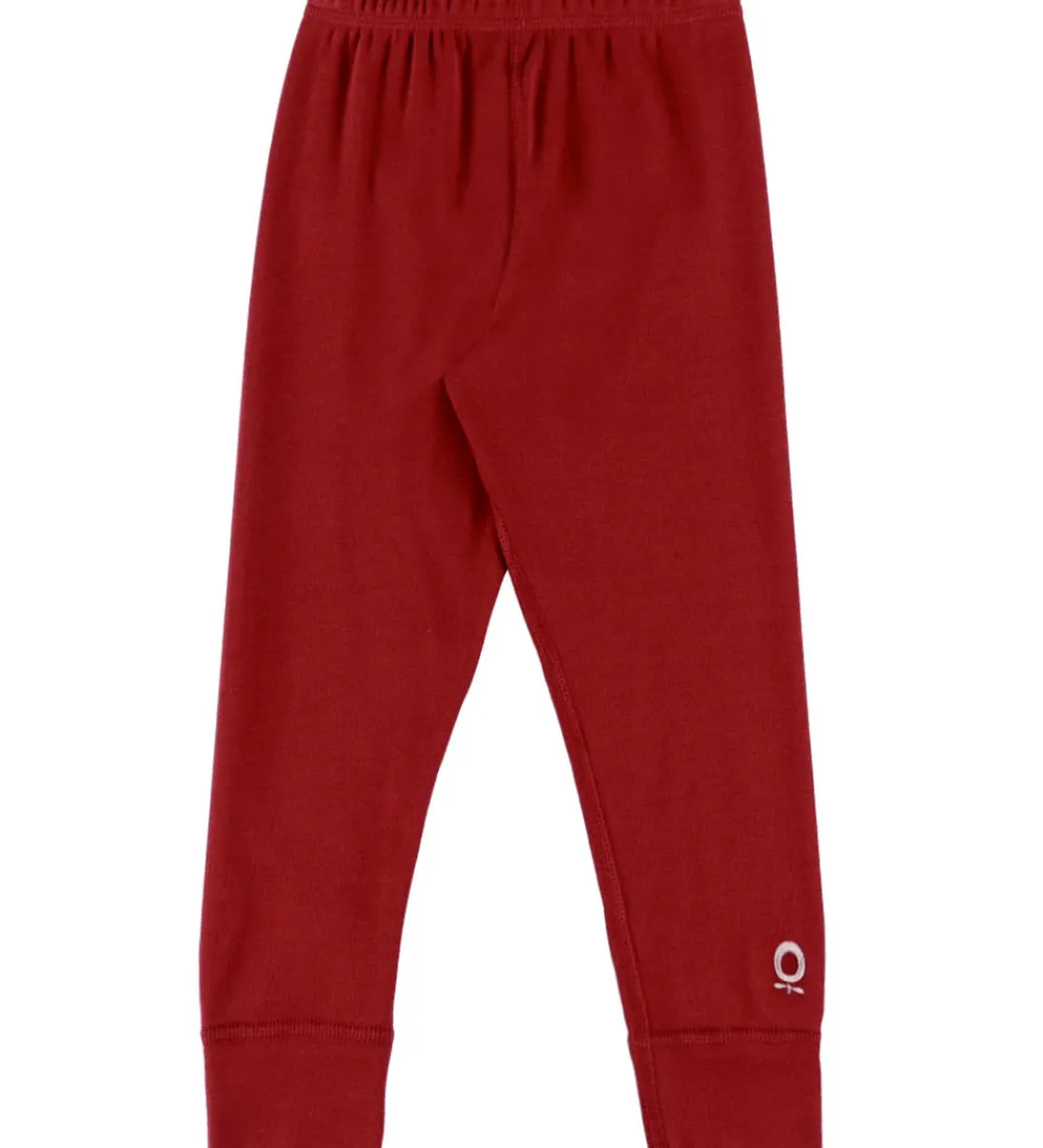 Leggings|Unisex-Tøj-Katvig Leggings - Rød