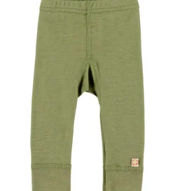 Leggings|Unisex-Tøj-Katvig Leggings - Uld - Lysegrøn