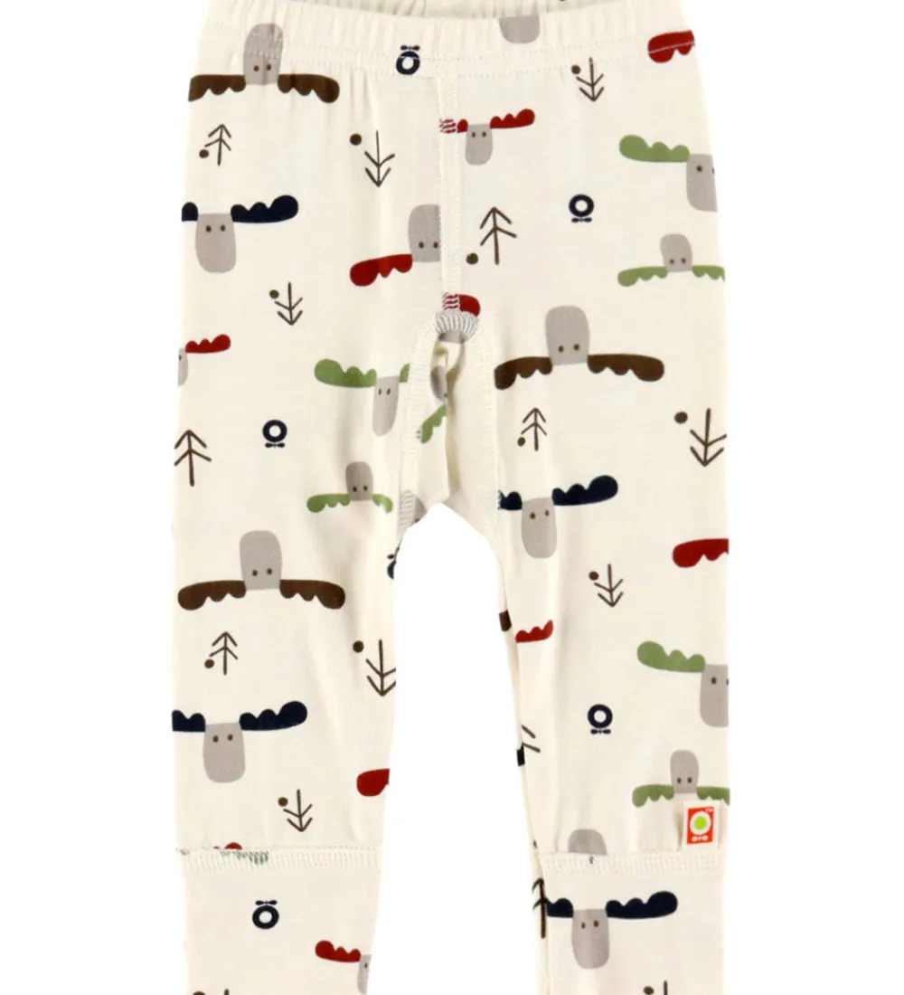 Leggings|Unisex-Tøj-Katvig Leggings - Viskose/Bambus - Off White