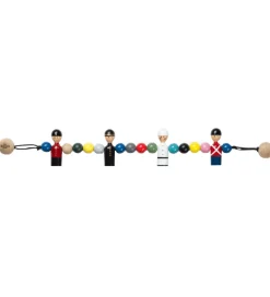 Barnevognskæder-Kay Bojesen Barnevognskæde - Træ - 53 cm - Multifarvet m. Figure