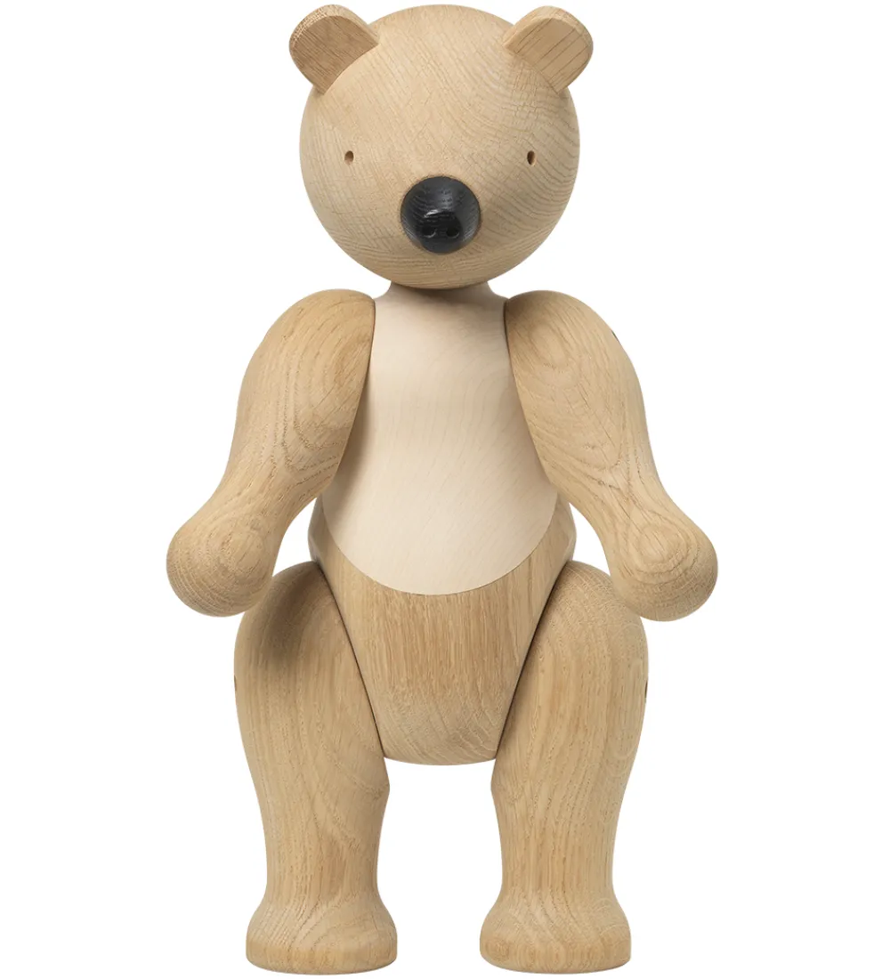 Pyntefigurer-Kay Bojesen Bjørn - Stor - Eg/Ahorn