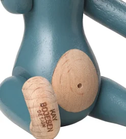 Kay Bojesen Pyntefigurer*Træfigur - Abe - Mini - Vintage Blå