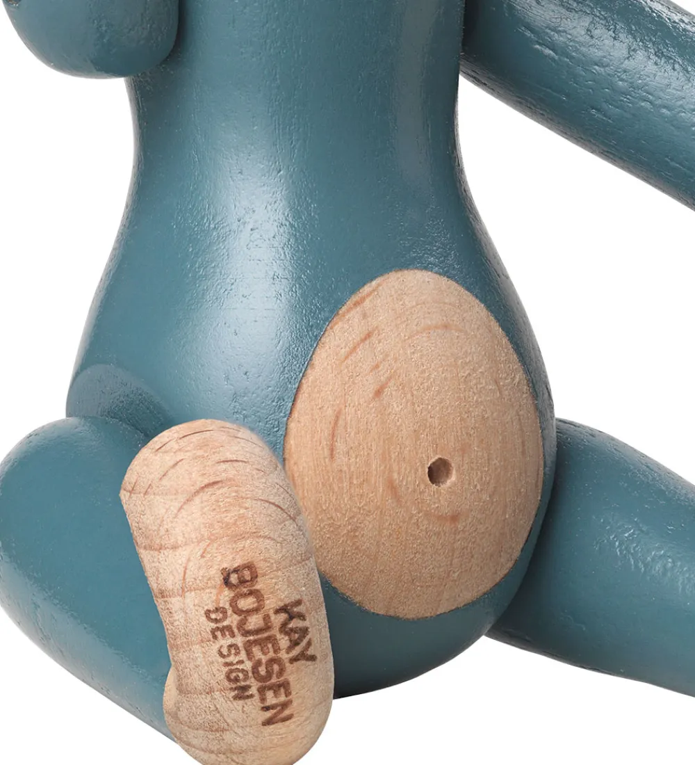Kay Bojesen Pyntefigurer*Træfigur - Abe - Mini - Vintage Blå