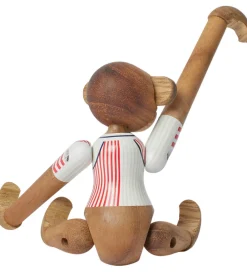 Pyntefigurer-Kay Bojesen Træfigur - Abe - DBU 86 Away - Mini - Teak/Limba