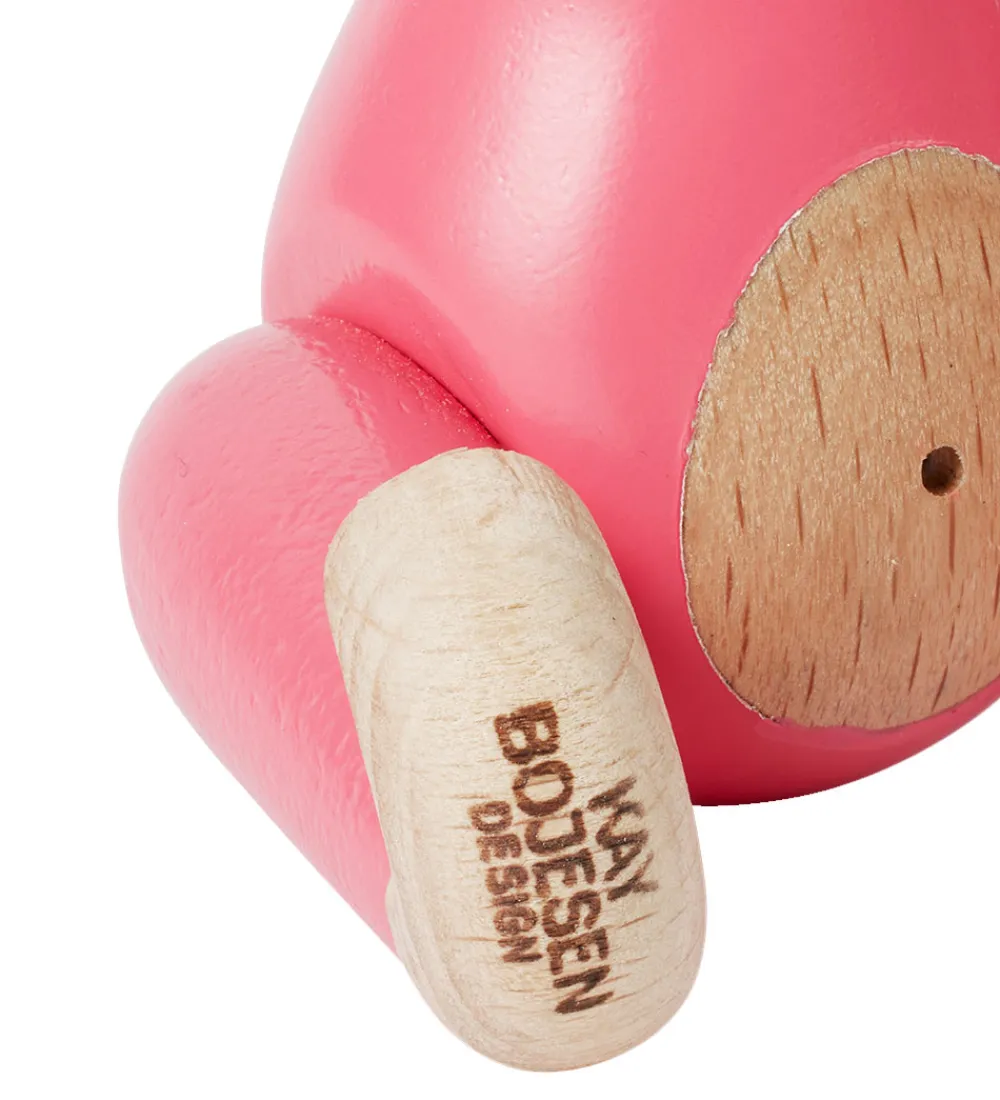 Pyntefigurer|Dekoration-Kay Bojesen Træfigur - Abe - Mini - Pink