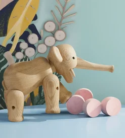Kay Bojesen Pyntefigurer*Træfigur - Elefant - Stor - 22 cm - Eg