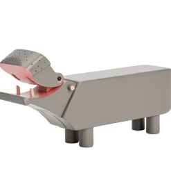 Kay Bojesen Pyntefigurer*Træfigur - Flodhest - Liliput - 6 cm - Grå
