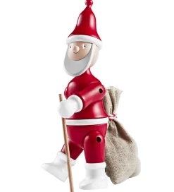 Pyntefigurer|Julepynt-Kay Bojesen Træfigur - Julemand - 20 cm - Rød/Hvid