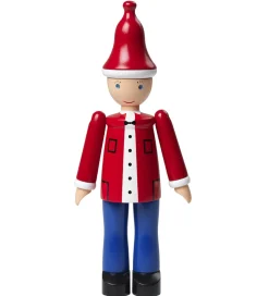 Pyntefigurer|Julepynt-Kay Bojesen træfigur - Jule Ole 17,5 cm - Rød/Blå/Hvid