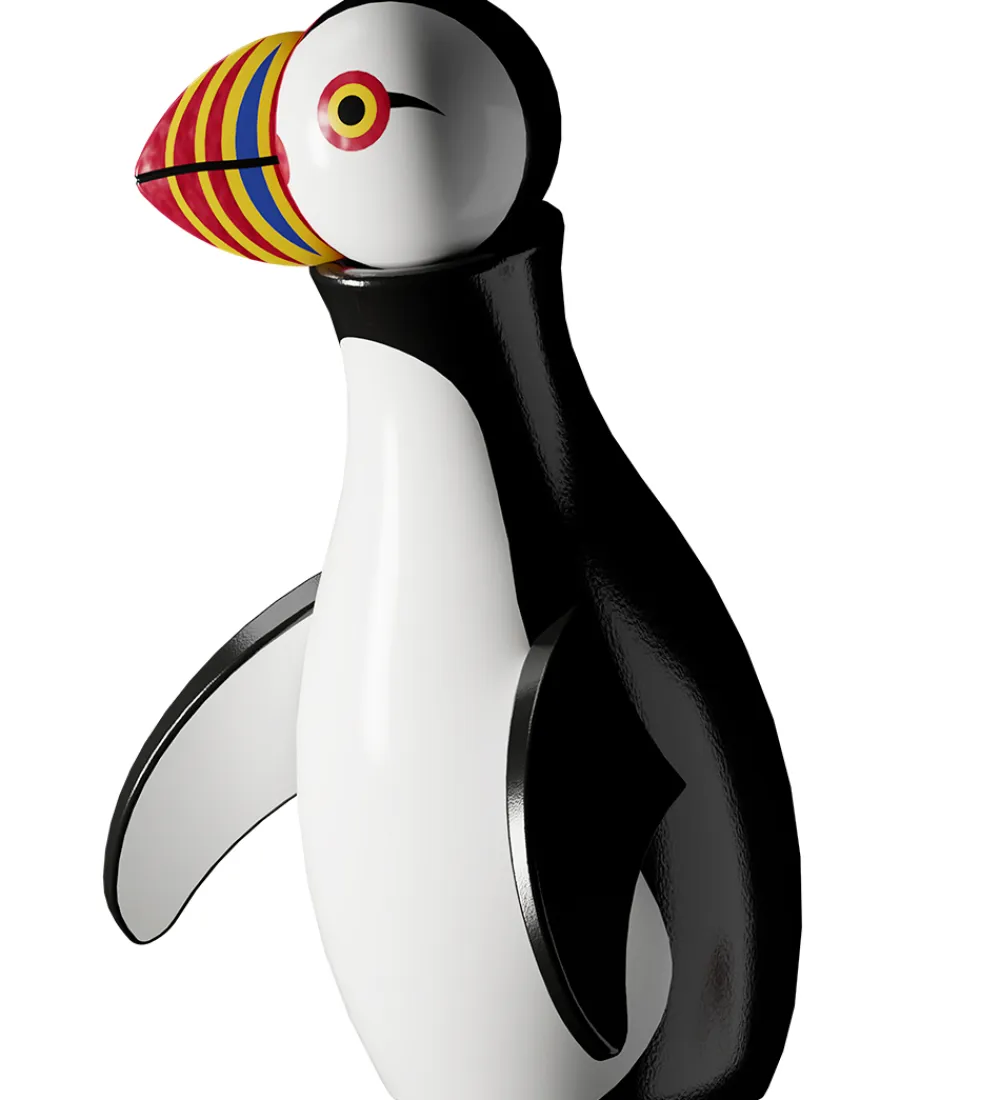 Kay Bojesen Pyntefigurer*Træfigur - Søpapegøje - 13,5 cm - Multi