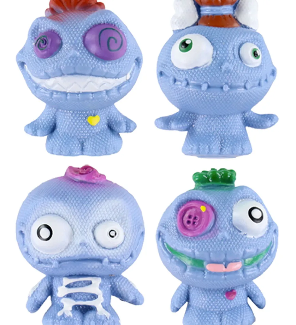 Figurer|Bolde-Keycraft Legetøjsfigur - Little Squidgy Monsters - Assorteret -