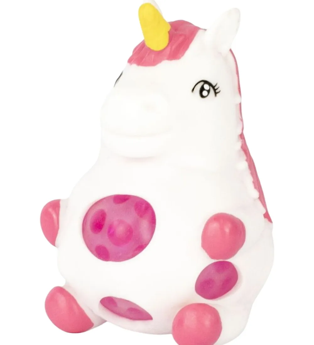 Figurer|Bolde-Keycraft Legetøjsfigur - Unicorn Bead Ball - Assorteret - Blå/Li