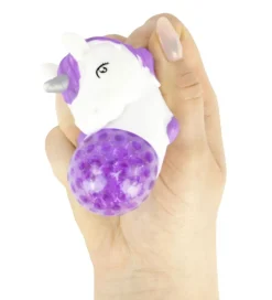Figurer|Bolde-Keycraft Legetøjsfigur - Unicorn Bead Ball - Assorteret - Blå/Li