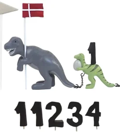 Fødselsdagstoge-Kids by Friis Fødselsdagstog - Dinosaur m. 11 Tal