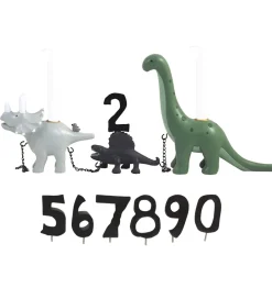Fødselsdagstoge-Kids by Friis Fødselsdagstog - Dinosaur m. 11 Tal