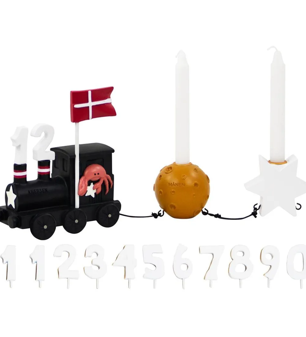 Kids by Friis Fødselsdagstoge*Fødselsdagstog - Stjernetegn/Planet - Krebsen