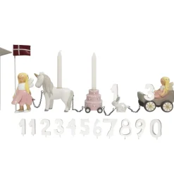 Kids by Friis Fødselsdagstoge*Fødselsdagstog - 45 cm - Blomsterfeer