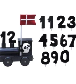 Kids by Friis Fødselsdagstoge*Lokomotiv til Navnetog - Panda