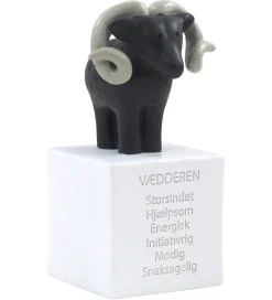 Sparegrise-Kids by Friis Sparebøsse - 6x6x13 cm - Vædderen