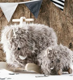 Gyngeheste-Kids Concept Gyngehest - Mammut - Grå