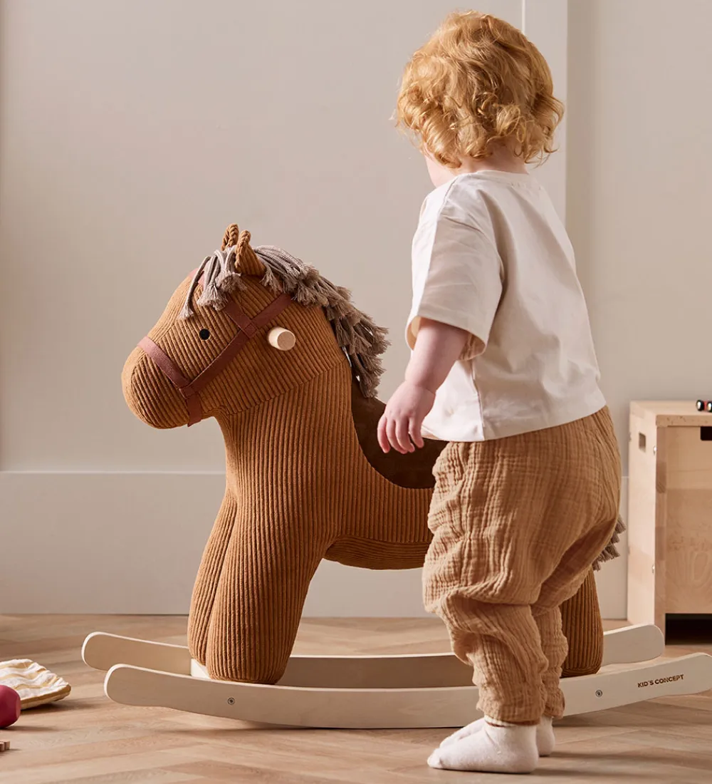 Kids Concept Gyngeheste*Gyngehest - Vera - Aiden - Brun