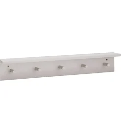 Knager-Kids Concept Hylde m. Knager - 60x10 cm - Træ - Grå