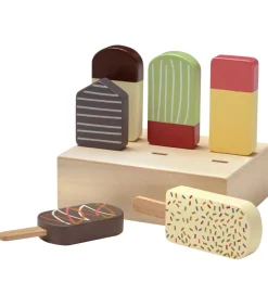 Legekøkken Og Legemøbel-Kids Concept Legemad - 7 stk - Bistro - Ispinde