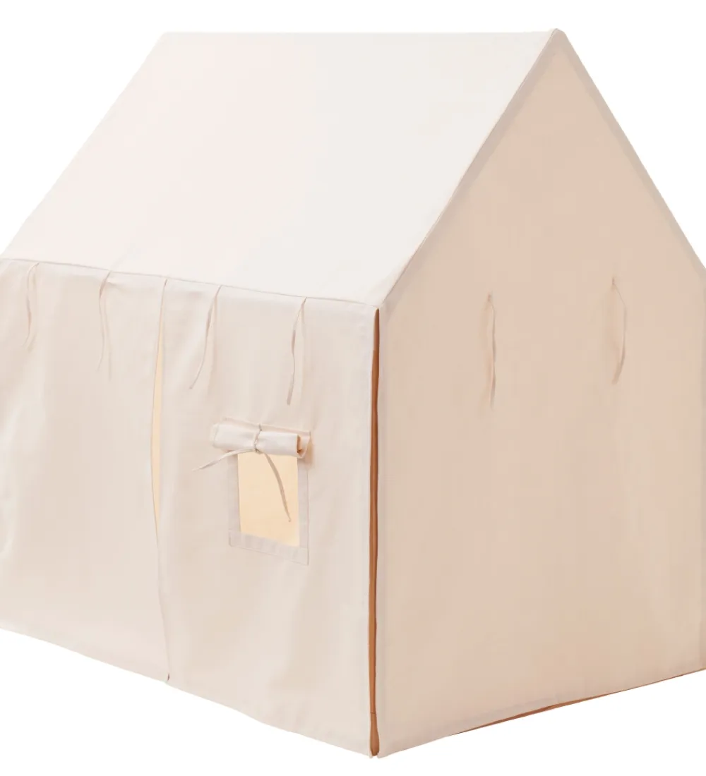 Kids Concept Legetelte|Legetelte*Legetelt - Hus - 110x84 cm - Naturhvid