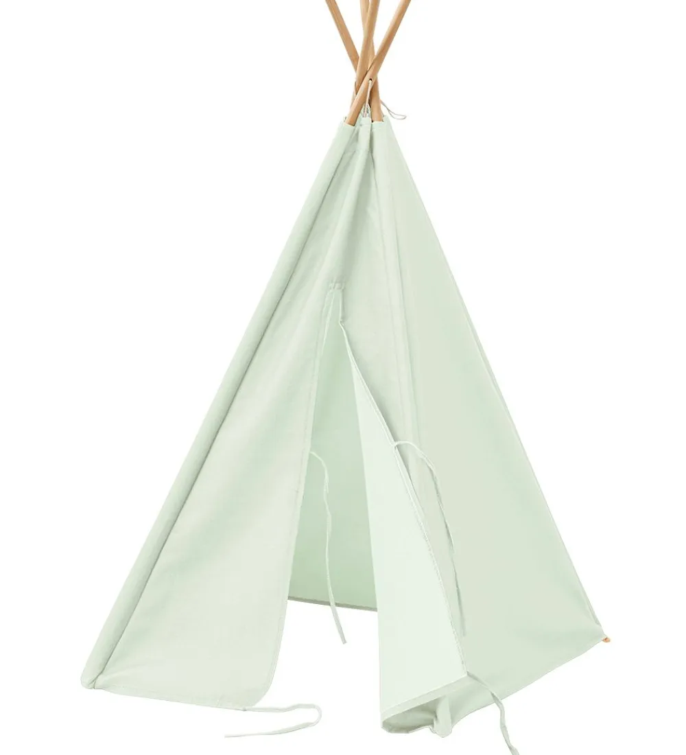 Kids Concept Legetelte|Legetelte*Legetelt - Mini Tipi - Lysegrøn