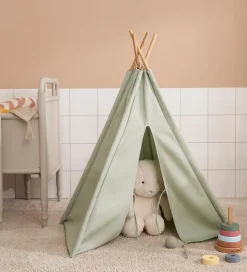 Kids Concept Legetelte|Legetelte*Legetelt - Mini Tipi - Lysegrøn