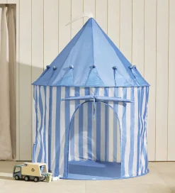 Legetelte|Legetelte-Kids Concept Legetelt - 100x130 cm - Blå Striber