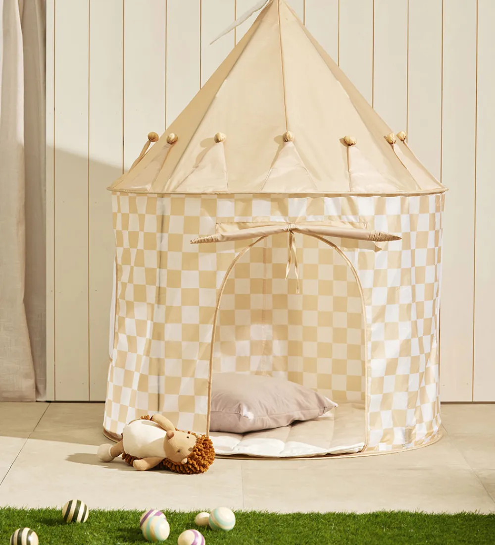 Kids Concept Legetelte|Legetelte*Legetelt - 100x130 cm - Gul Tern