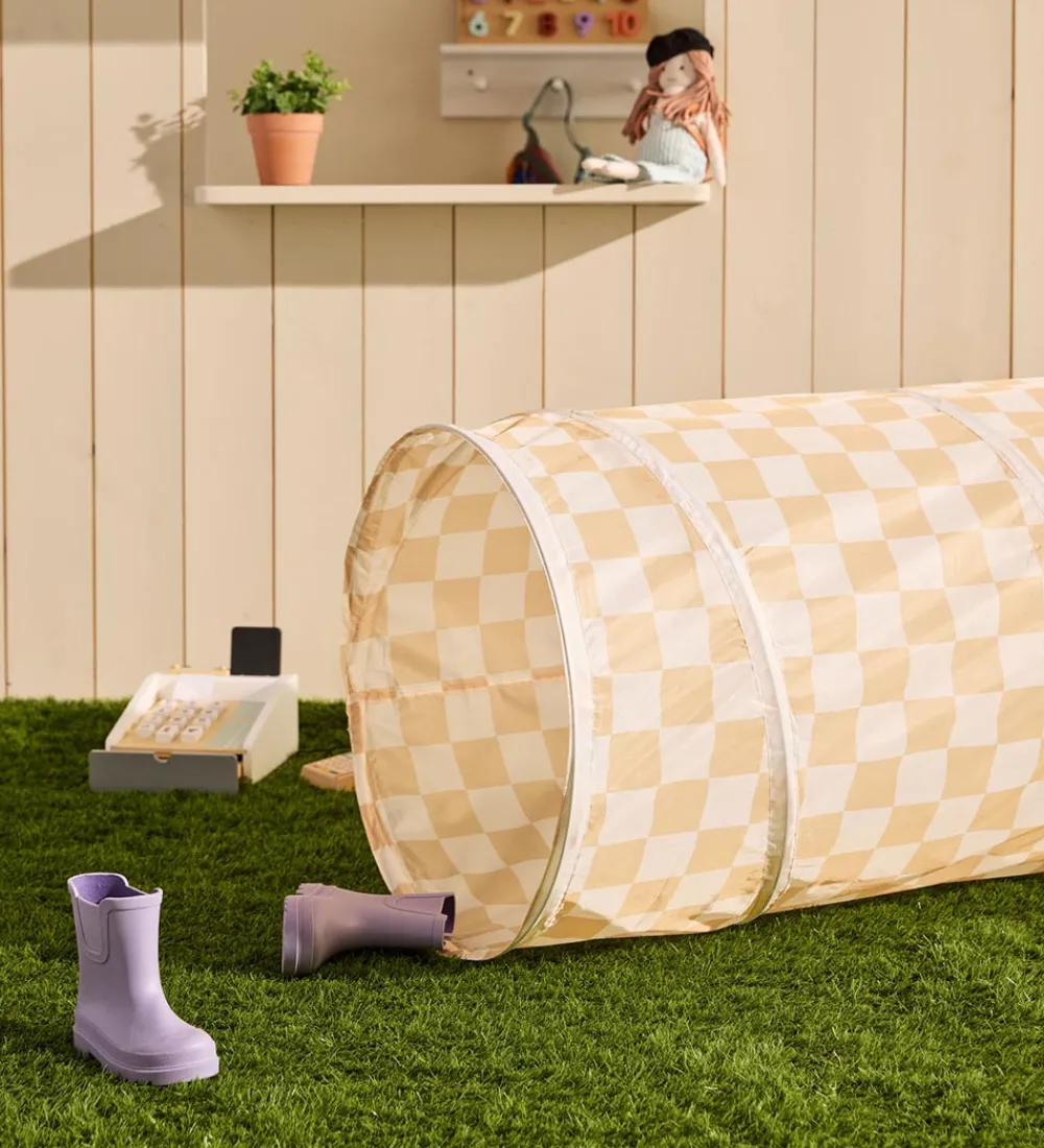 Motorisk Legetøj-Kids Concept Legetunnel - 180 cm - Gul Tern