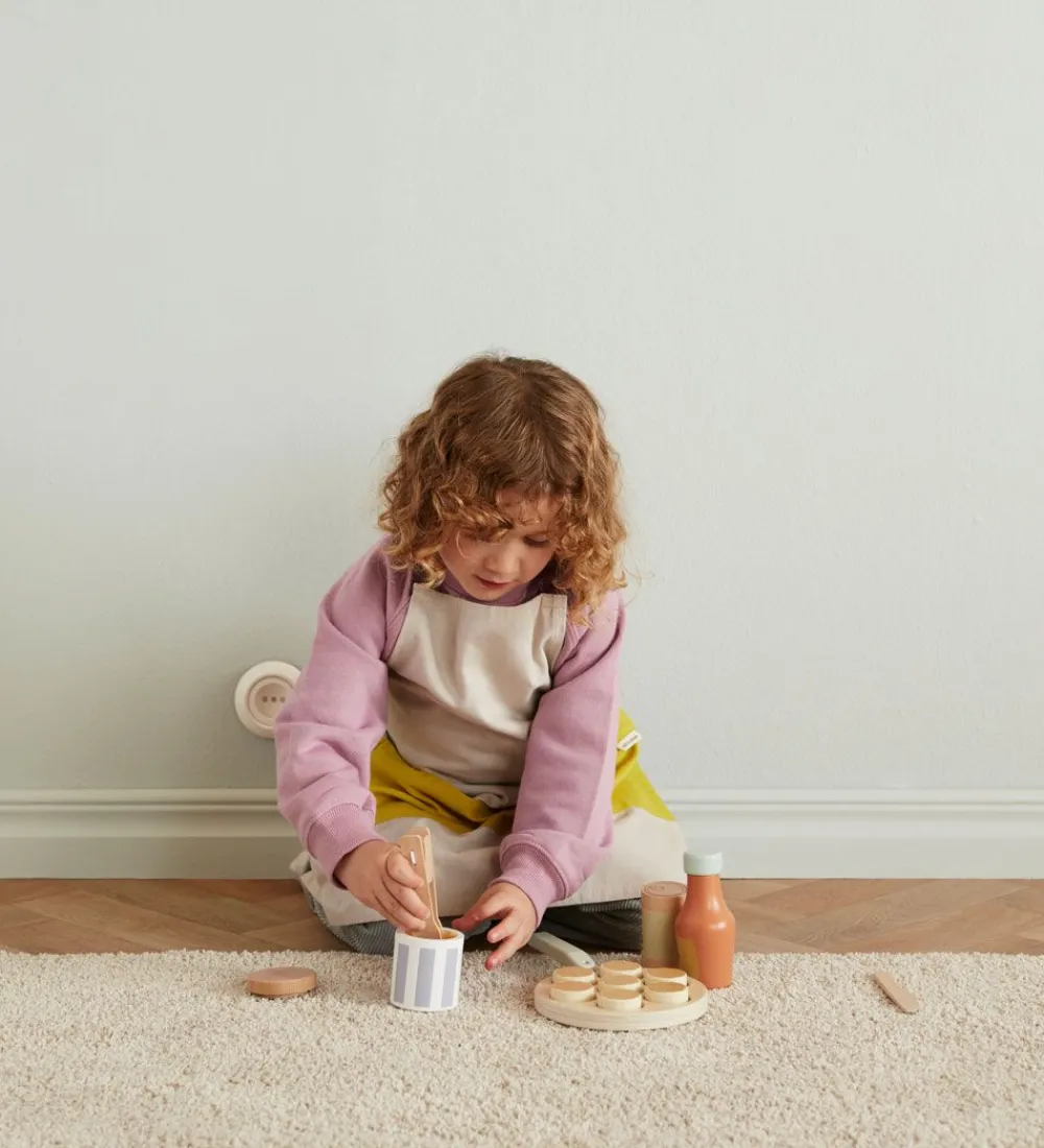 Kids Concept Legemad*Pandekagesæt - Træ
