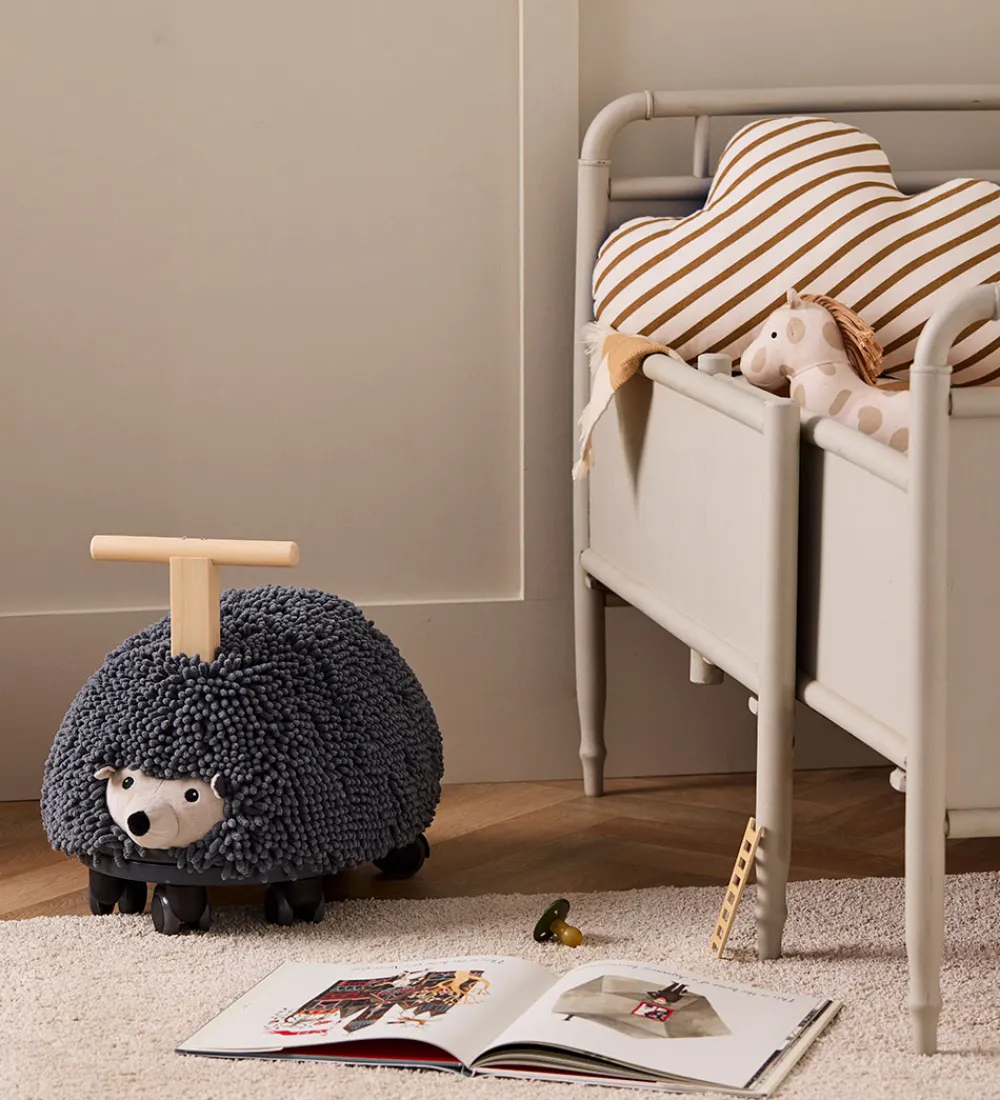 Gåvogne-Kids Concept Ride On - Pindsvin - Edvin - Grå