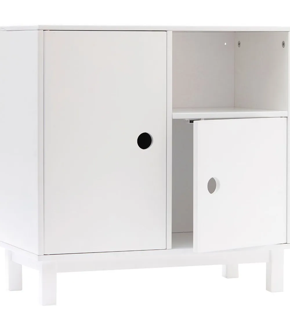 Kids Concept Skabe Og Reoler*Skab - 60x60 cm - Hvid