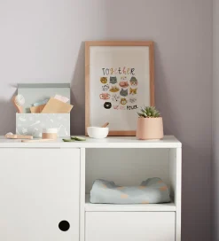 Kids Concept Skabe Og Reoler*Skab - 60x60 cm - Hvid