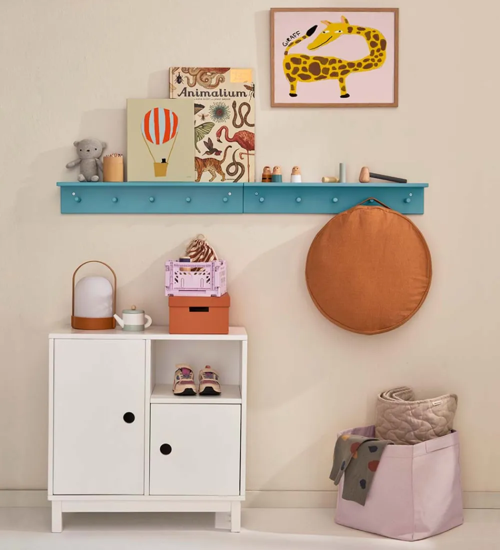 Kids Concept Skabe Og Reoler*Skab - 60x60 cm - Hvid